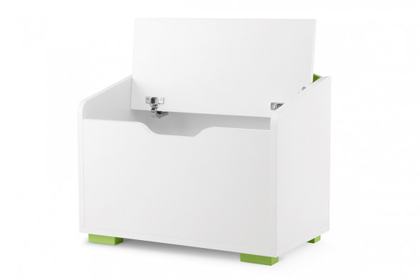 Skrzynia PABIS biała/zielona