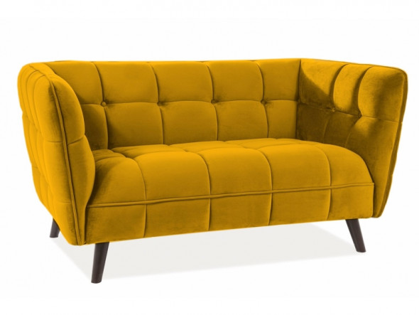 Sofa CASTELLO VELVET 2 curry