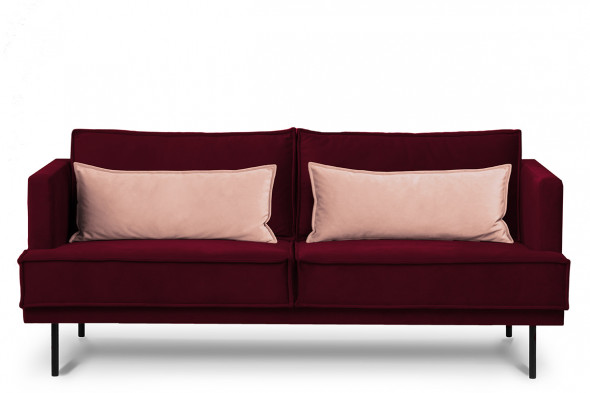 Sofa GANZO bordowa
