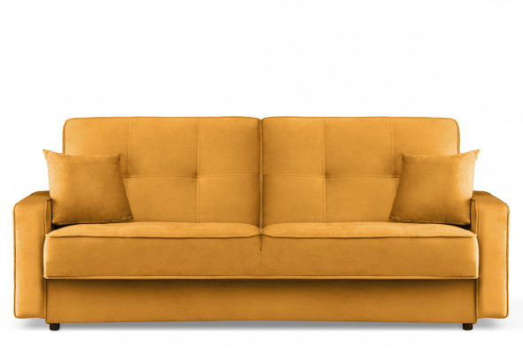 Sofa ORIO żółta rozkładana