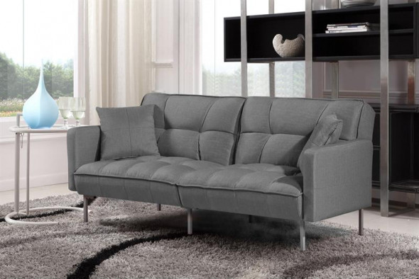 Sofa ROBERTO ciemno szara rozkładana