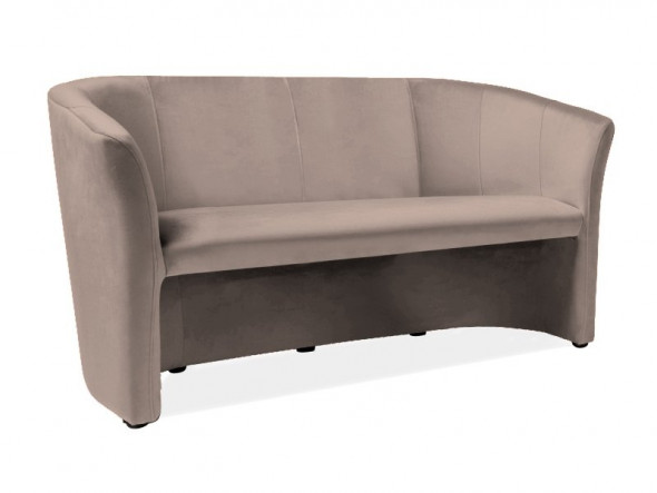 Sofa TM-3 VELVET beżowa