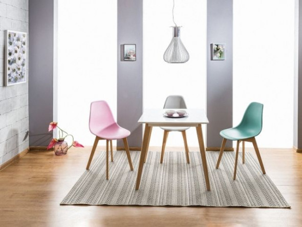 Stół DECLAN II 80x80 biały