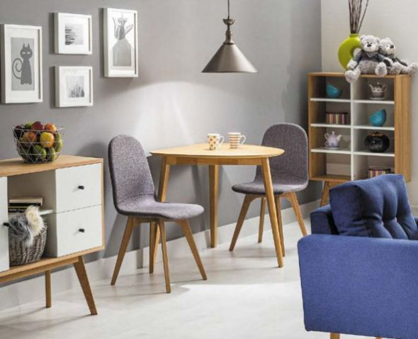 Stół KARL 90x80 dąb