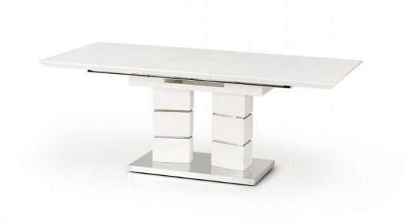 Stół LORD 160(200)x90 biały rozkładany