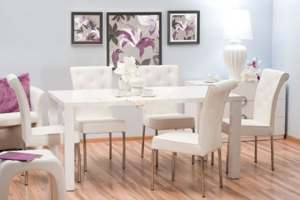 Stół MONTEGO 120x80 biały