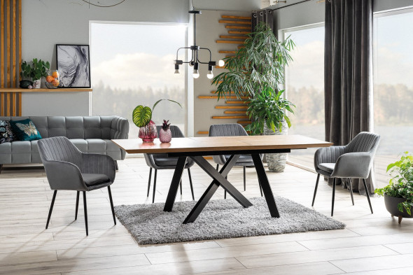 Stół rozkładany CAPITOL 160(200)x90 dąb