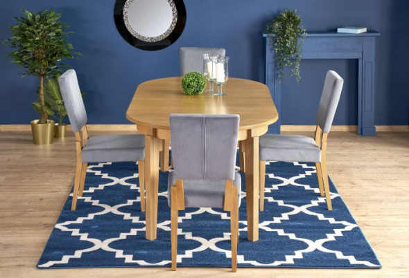 Stół SORBUS 100(200)x100 dąb miodowy rozkładany