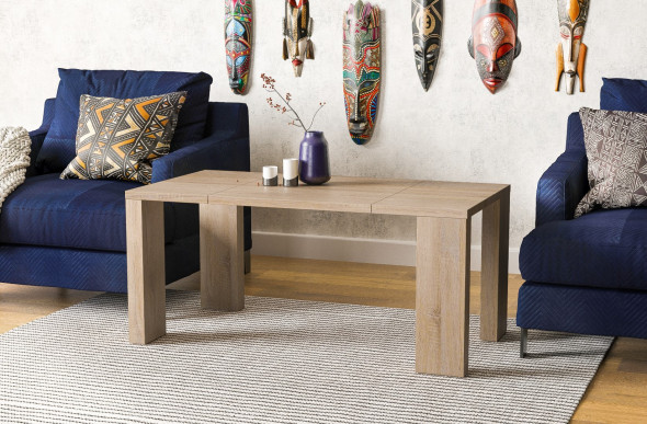 Stolik kawowy MARCUS 55(105)x55 rozkładany