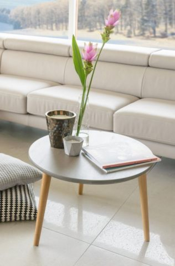 Stolik kawowy SCANDI GRAY 60