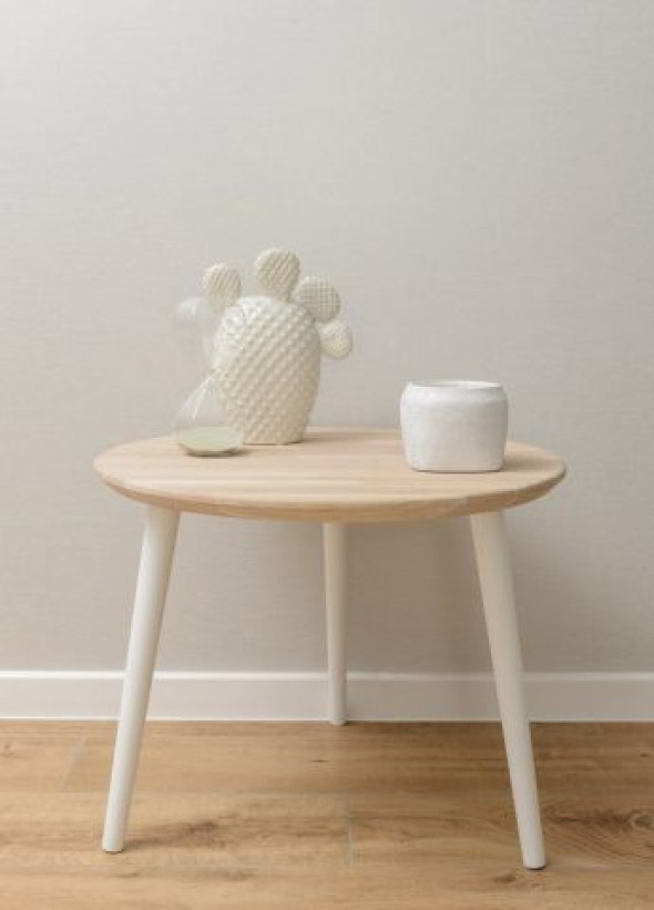 Stolik kawowy SCANDI WHITE 60