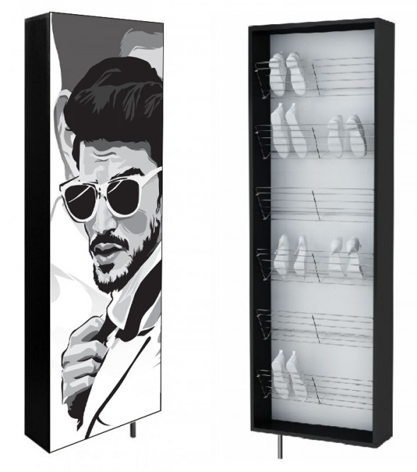 Szafa do przedpokoju obrotowa WRAP COLOR 13