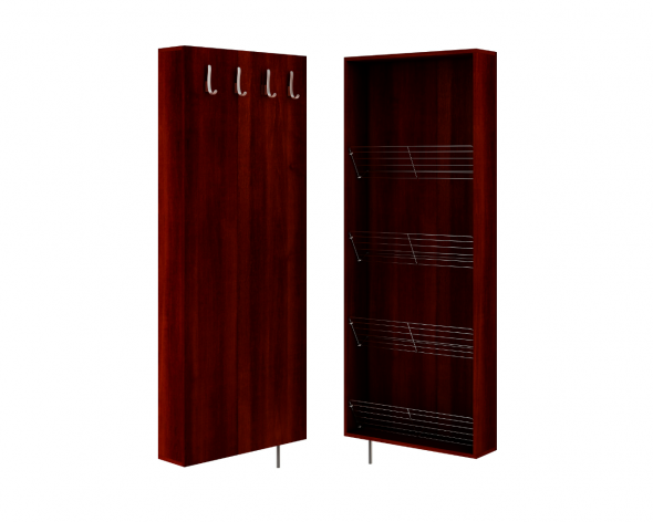 Szafa do przedpokoju obrotowa WRAP orzech