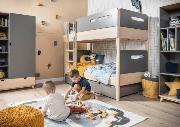 Szafa MINIMONDO NISKA szara