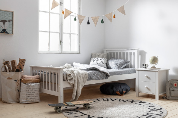 Szafka nocna COLLET biała