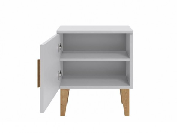 Szafka nocna KUBI biała