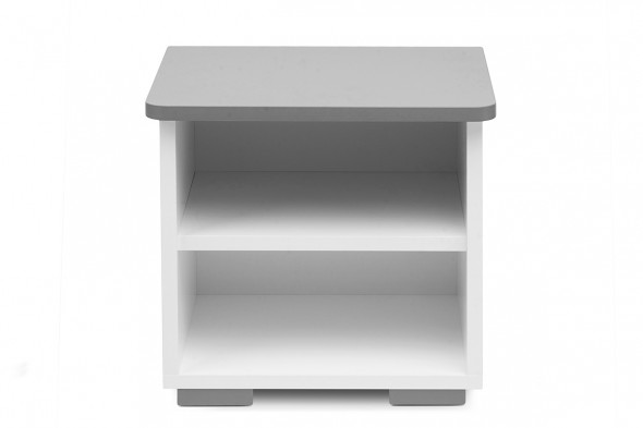 Szafka nocna PABIS biała/szara