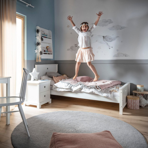 Szafka nocna STELLA biała