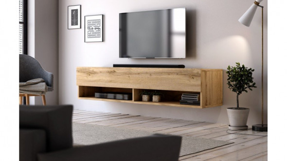 Szafka rtv DERBY 140 dąb wotan