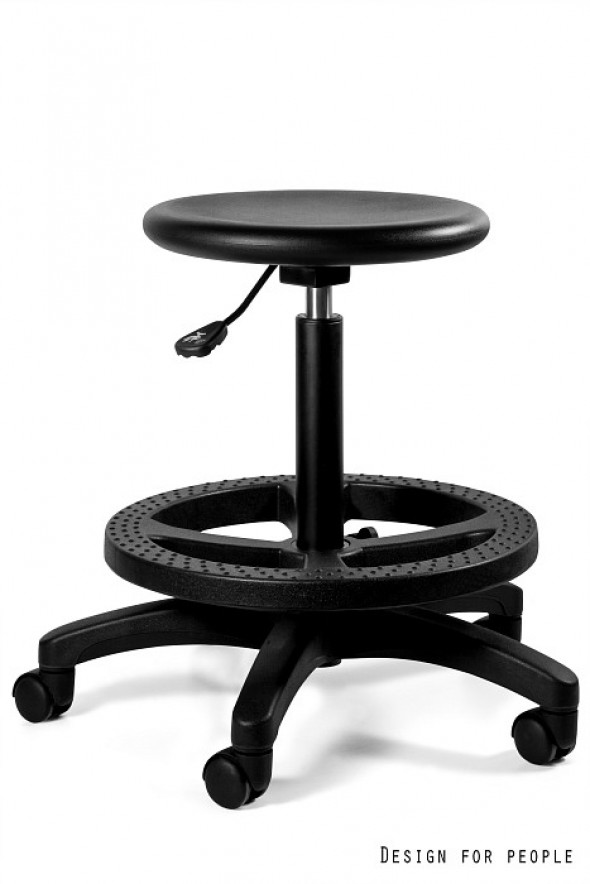 Taboret ERIZO czarny