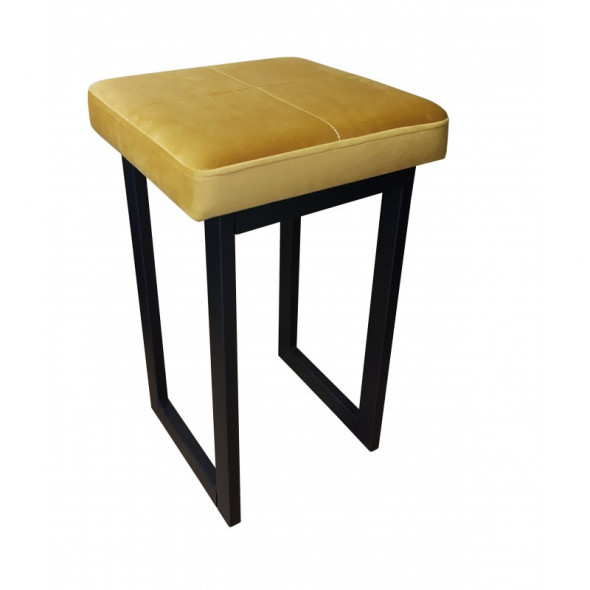 Taboret MAESTRO LOW MG VELVET żółty
