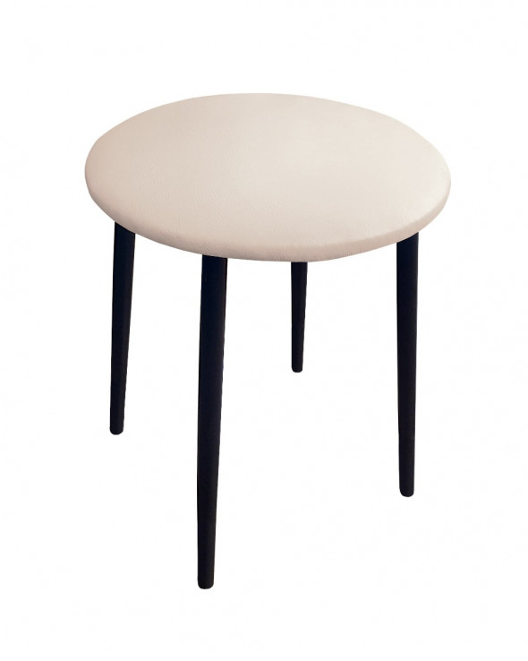 Taboret ROUND ECO waniliowy
