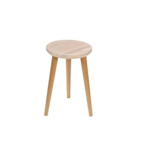 Taboret SCANDI WHITE 30