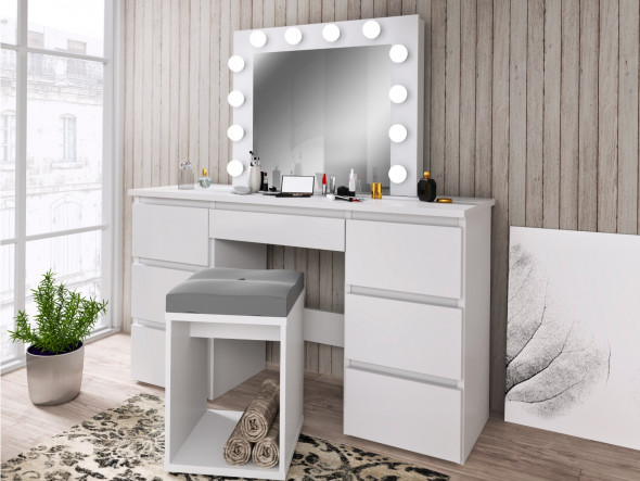 Toaletka ALEKSANDRA 5 biały mat