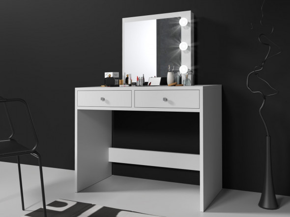 Toaletka PATRICIA 2 biały mat