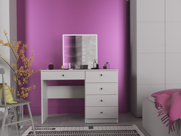 Toaletka PATRICIA 2 MEGA biały mat