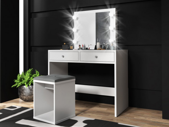 Toaletka PATRICIA 3 biały mat