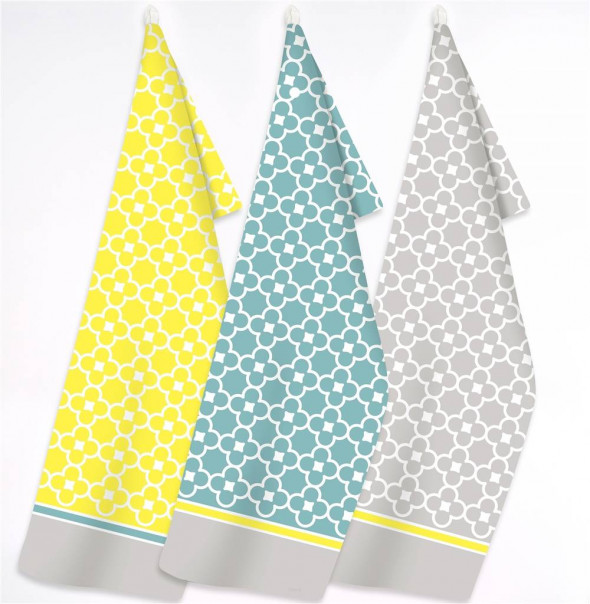 Zestaw 3 ściereczek kuchennych Exclusive III MODERN ARABIC