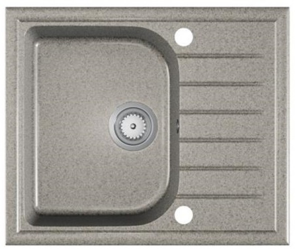 Zlewozmywak granitowy ALAROS szary