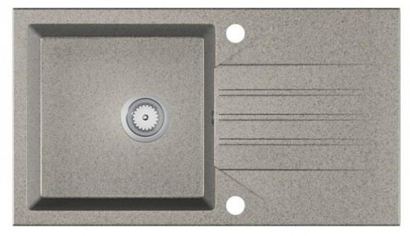 Zlewozmywak granitowy EVINION szary
