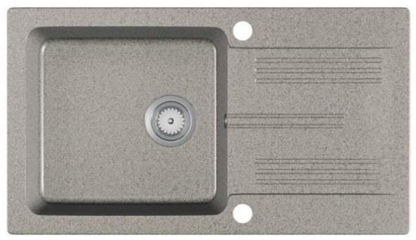Zlewozmywak granitowy LANEO szary