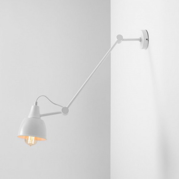 Aida kinkiet 1-punktowy biały 814PL/G