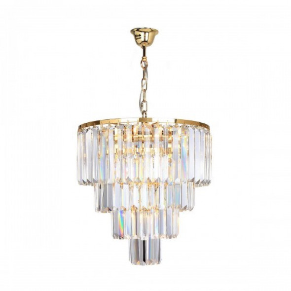 Amedeo lampa wisząca 5-punktowa złota 17106/4+1-GLD