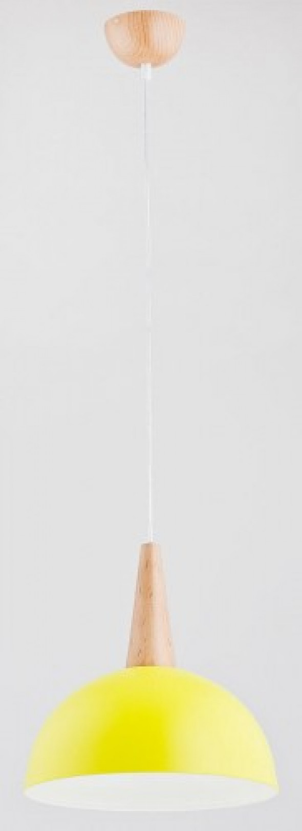 Anja lampa wisząca 1-punktowa żółta 9633