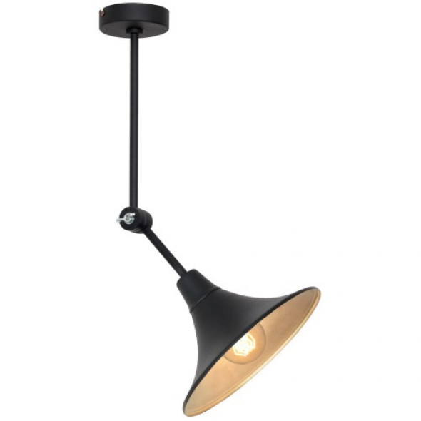 Antika lampa wisząca 1-punktowa czarna 771G1/1/ biała 783G1