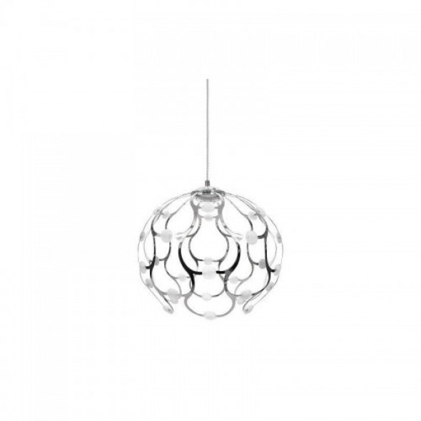 Aspilia LED lampa wisząca 30-punktowa chrom BL0154