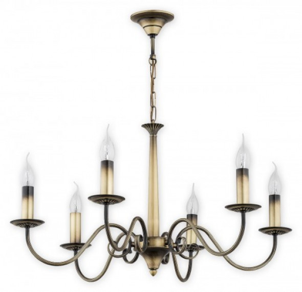 Asti żyrandol 6-punktowy patyna O2896 W6 PAT