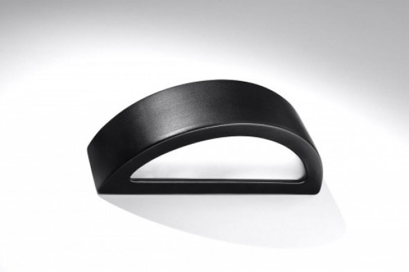 Atena kinkiet 1-punktowy ceramiczny czarny SL.0874