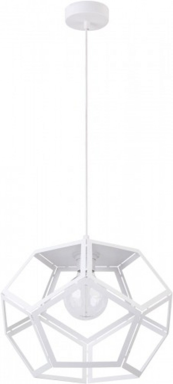 Ato L lampa wisząca 1-punktowa biała 31876