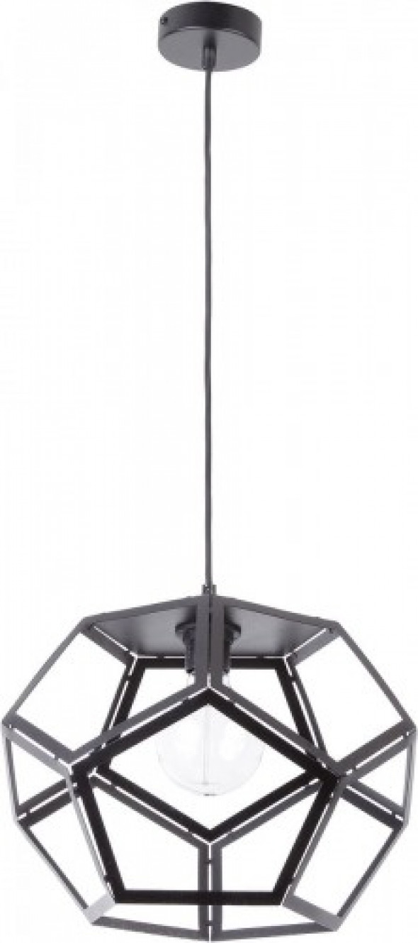 Ato L lampa wisząca 1-punktowa czarna 31875