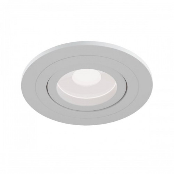 Atom oprawa sufitowa do zabudowy 1-punktowa biała DL023-2-01W