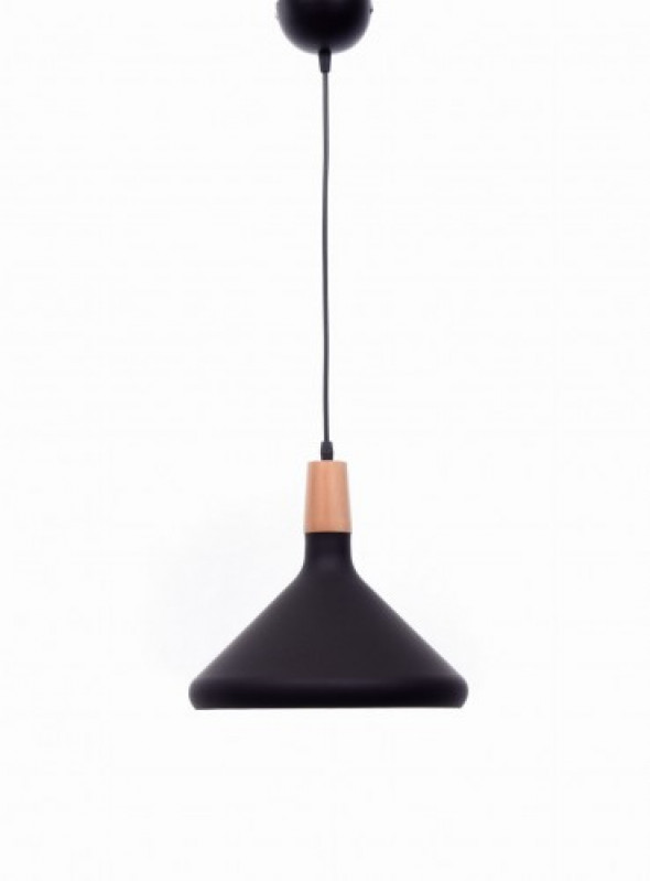 Bafido D27 lampa wisząca 1-punktowa LDP 7754-B (BK)