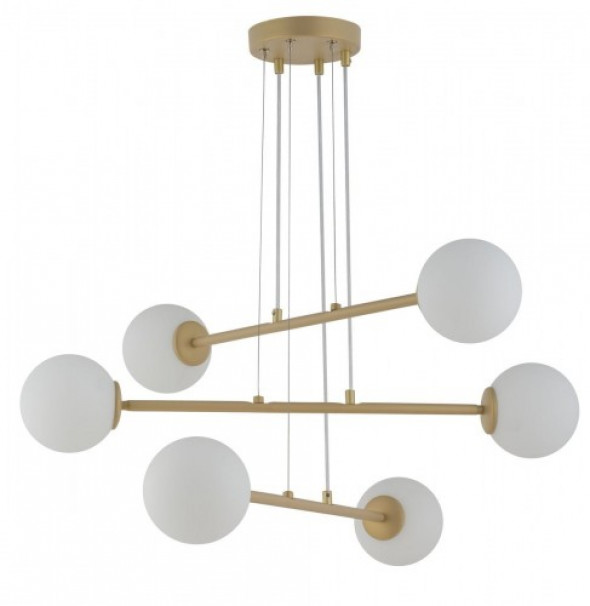 Balans lampa wisząca 6-punktowa złota 33370