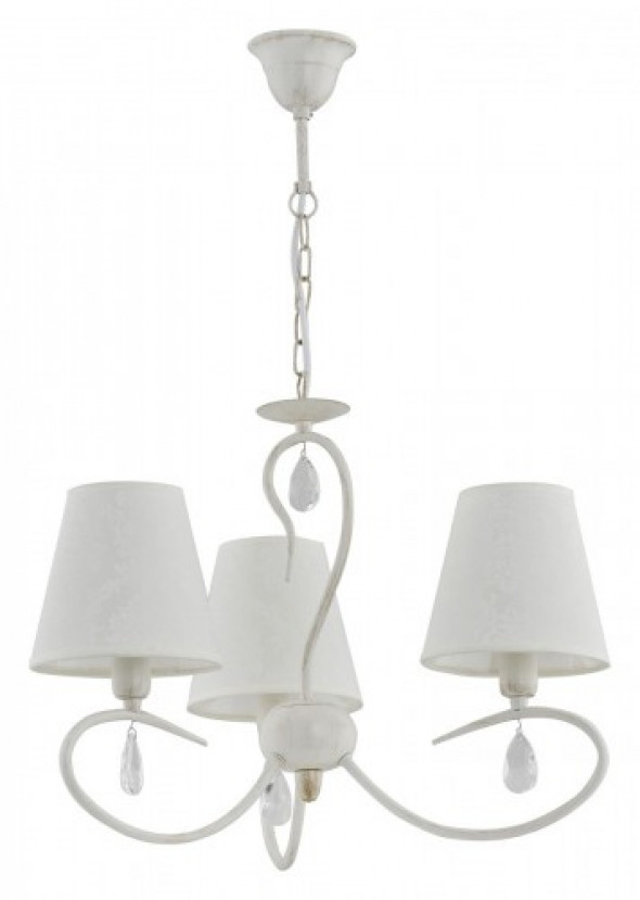 Bali White żyrandol 3-punktowy 18523