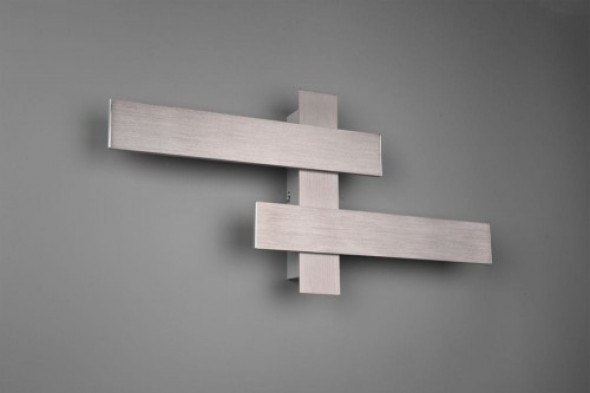 Belfast LED kinkiet 2-punktowy nikiel 275510207