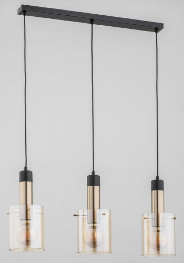 Bella lampa wisząca 3-punktowa złota 62168
